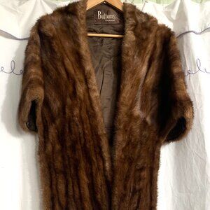 Mink Stole Vintage Buffums California